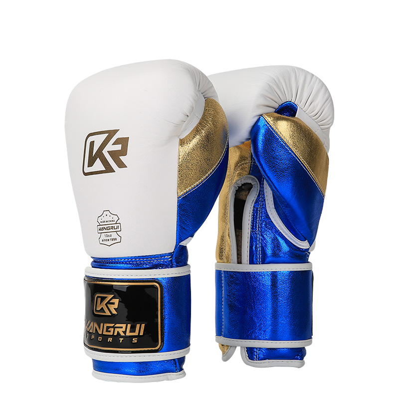 Боксерские перчатки кожаные Kangrui 8-16OZ