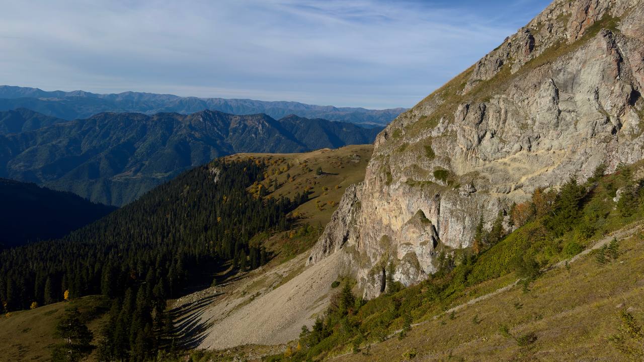 Магалмта; дикая горная Аджария, заброска на внедорожниках