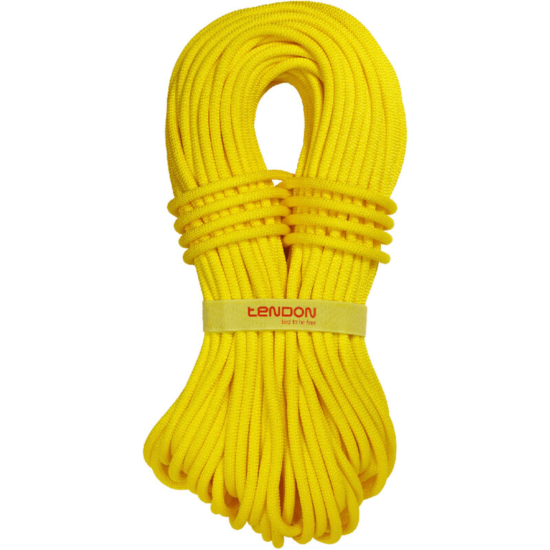 Верёвка динамическая TENDON Ambition 9,8 мм Yellow — 60 м
