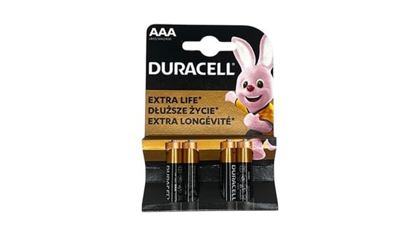 Батарейки Duracell AAA (4 шт.)