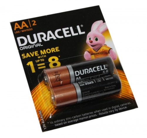 Батарейки Duracell AA (2 шт.)