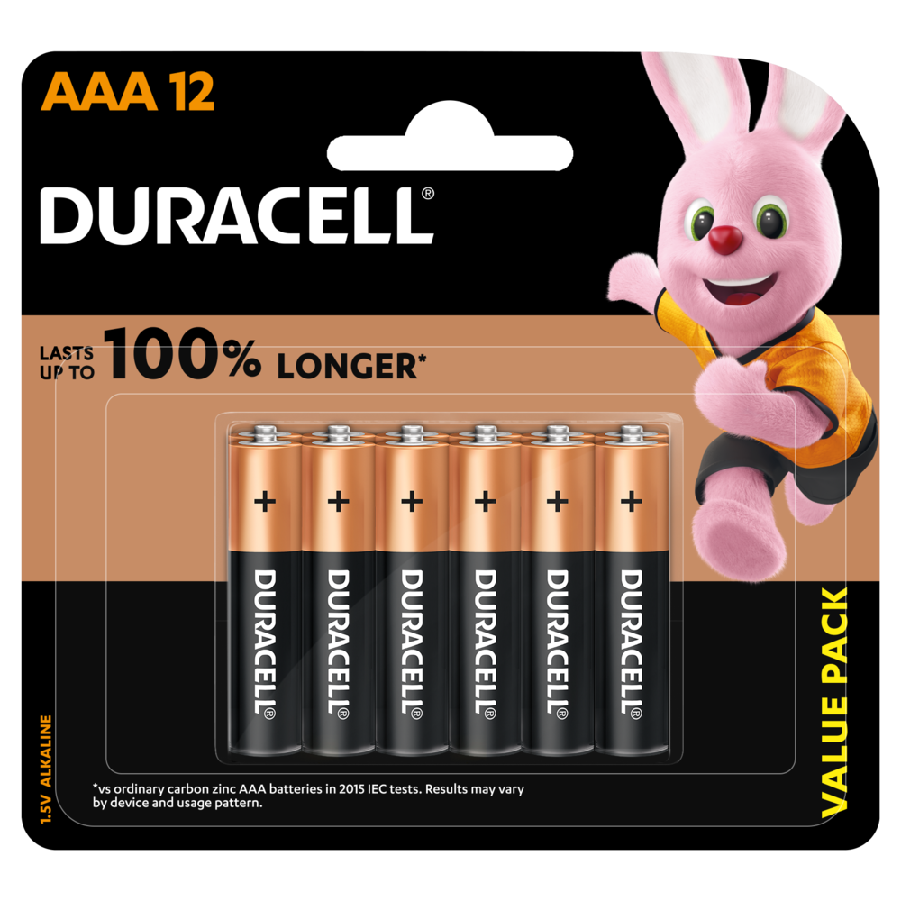 Батарейки Duracell AAA UPGR (12 шт.)