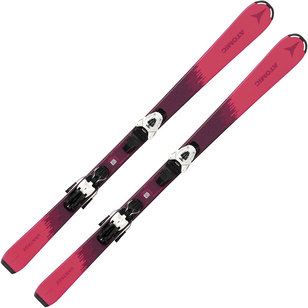 Юниорские лыжи Atomic Vantage JR Bend-X 140 см с креплениями
