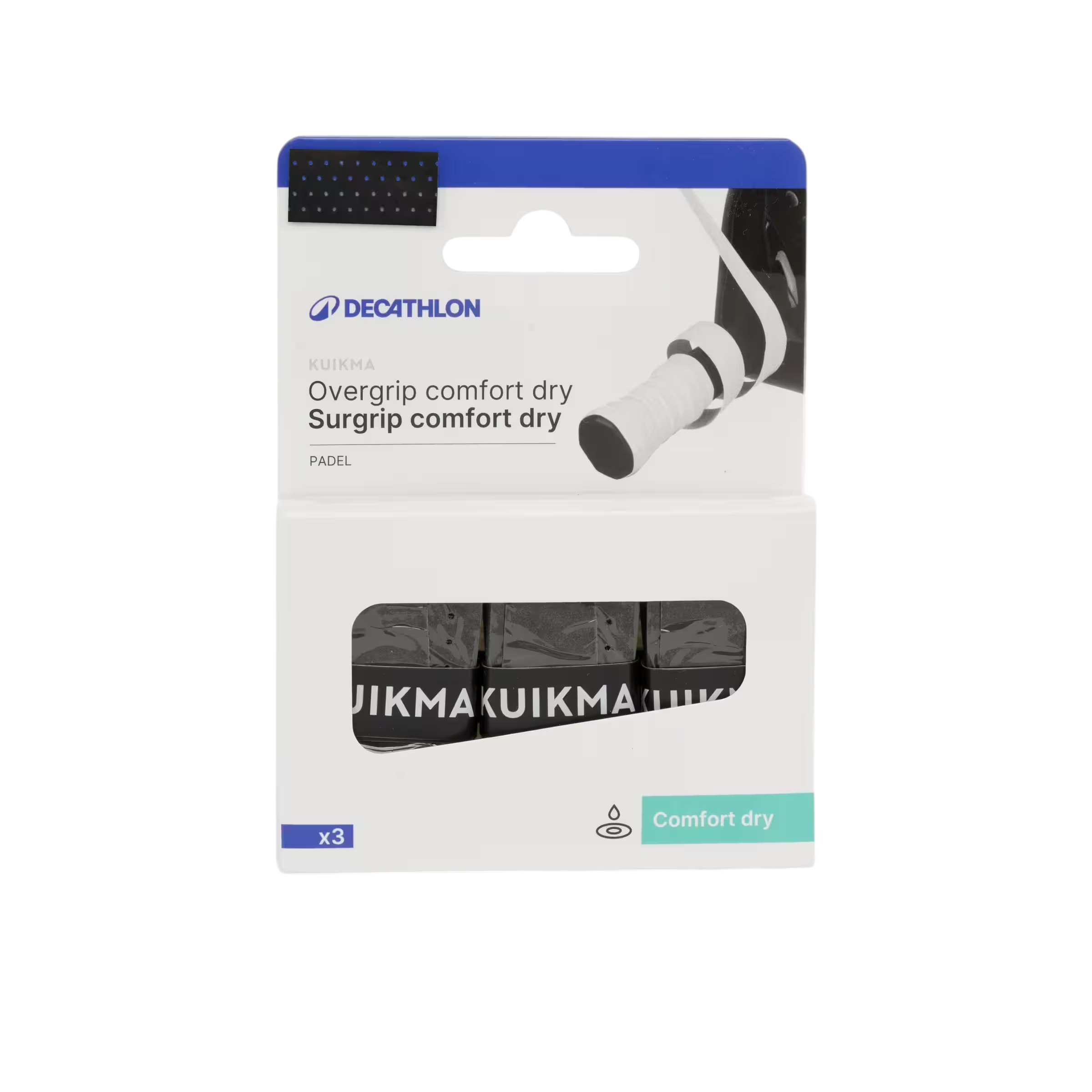 Обмотка для ракетки падел KUIKMA Comfort Dry Х3